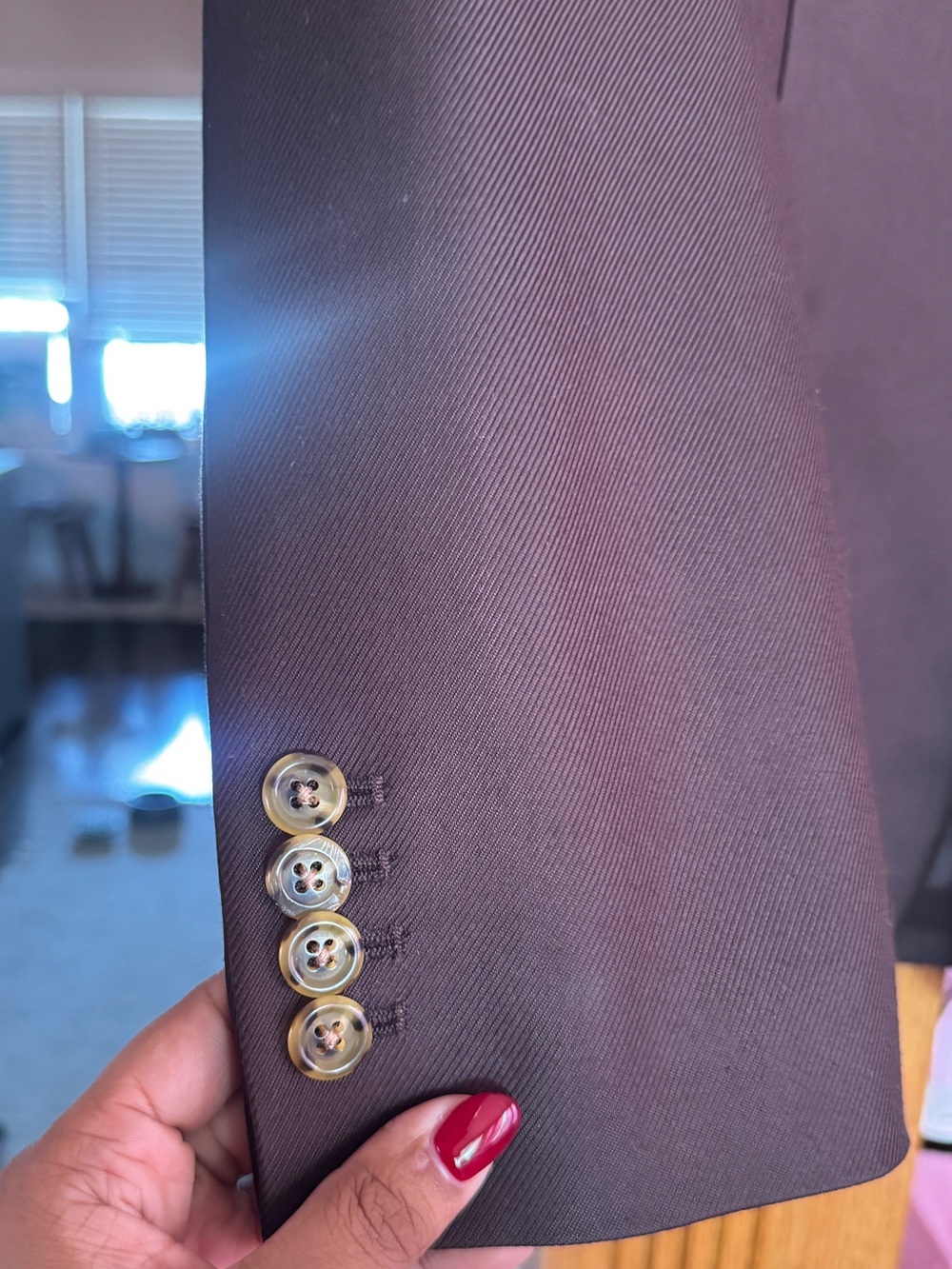 ARGENT Brown Suit - worn once! - Picture 8 of 10